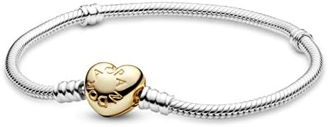 美品 PANDORA SV ブレスレット S925刻印 箱付き クローバー Amazon.com: PANDORA Silver w Rose Heart Clasp: Clothing, Shoes